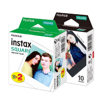 

Fujifilm Instax Square Film 30 Sheets White&Black Edge Instant Film Photo Paper for Fujifilm instax SQUARE SQ20 SQ10 SQ6 Camer