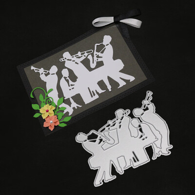 

Gobestart New Flower Heart Metal Cutting Dies Stencils DIY Scrapbooking Album Paper Card