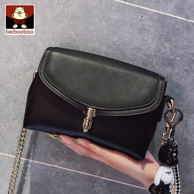 

Ins new small bag 2019 new western style texture chain small square bag Joker shoulder Messenger bag