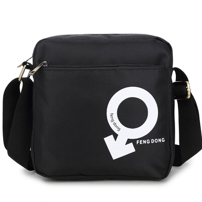 

Mens shoulder bag Oxford cloth small cross bag