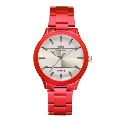 

Womens Watches Multiple Colour Dial Ladies Fashion Quartz Movement Wristwatch Business Alloy Strap Clock Zegarki Damskie