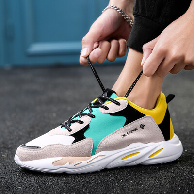 

Autumn&summer plus velvet mens shoes 2019 new net red shoes mens tide shoes wild Korean version of the trend of casual sports shoes