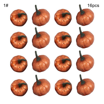 

1216Pcs Mini Simulated Glitter Smile Face Pumpkin Halloween Party Home Decor