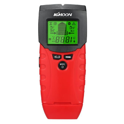 

KKmoon Multifunctional Wall Stud Finder & Moisture Meter 2-in-1 Stud Detector Moisture Detector Digital Metal Detector Humidity Te