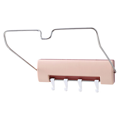 

〖Follure〗Wall Mount Rack Bathroom Hanging Hook Towel Storage Hangers Wash Basin Holder