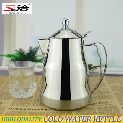 

High quality non-magnetic stainless steel cold water kettle suitable for induction cooker free shipping