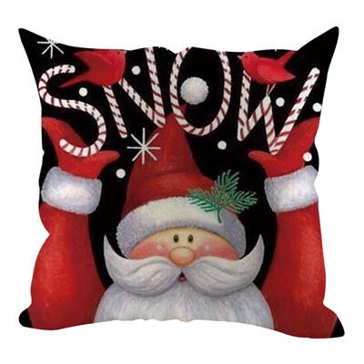

Siaonvr Christmas Pillow Cover Pillowcases Decorative Sofa Cushion Cover 45x45cm