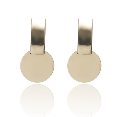 

F31 Metal Multicolored Drop Dangle Earrings For Women Geometric Wedding Party Vintage Earring Female Bohemian Bijoux