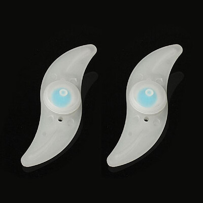 

4 Color Bicycle Cycling Wheel Spoke Light 3 Modes Bright LED Lamp for Bike Decoration Safety&Warning at Nightpackage 2 multic