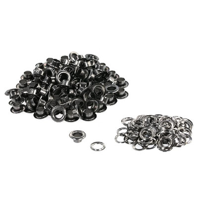 

Grommet Kit 100 Set 10mm 2 5in Inside Diameter Grommet & Gasket Setting Tool Metal Eyelets for Shoes Clothes Leather Crafts DIY