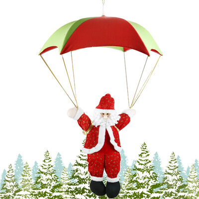 

Tailored New Design Parachute Christmas Santa Claus Courtyard Drop Pendant Home Decor