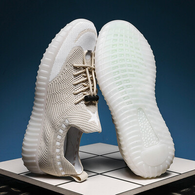 

Fashionable breathable flying woven mens shoes net shoes shoes thin sports mesh tide shoes