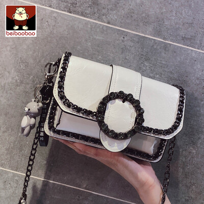 

Ins new small bag women 2019 new Korean chain small square bag Joker shoulder Messenger bag tide
