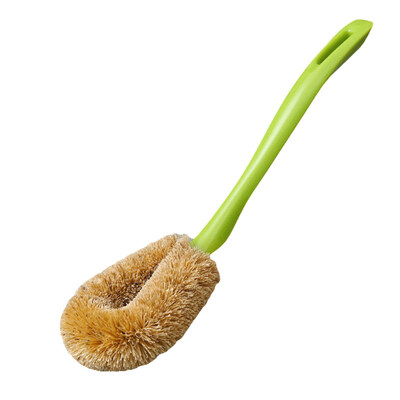 

Home Kitchen Reusable Non-Stick Long Handle Oil Pot Dish Cleaning Brush Scrubber