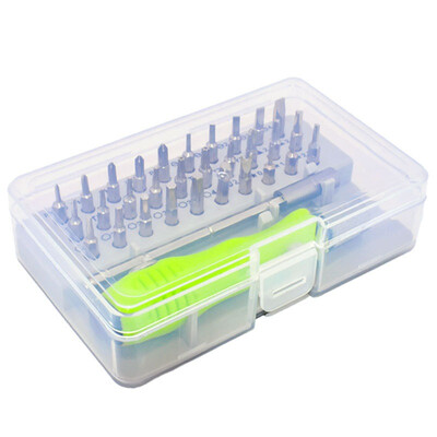 

Manual 32 In 1 Precision Interchangeable Magnetic Screwdriver Set Household Electronics Repair Tool With Storage Case