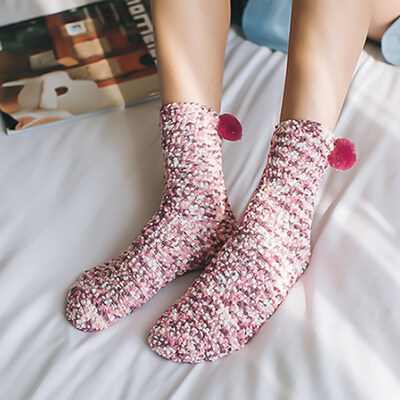 

2 Gift Boxes Valentines Day Christmas Socks Womens Cozy Super Soft Warm Fuzzy Plush DIY Socks