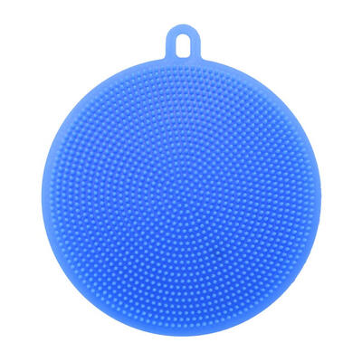 

Multi-function Silicone Dish Bowl Cleaning Brush Pot Pan Scouring Pad