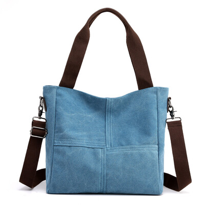 

Tailored Women Canvas Handbags Shopping Shoulder Bag Messenger Bags Beach Travel Totes