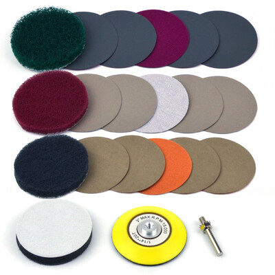 

Car Headlights Polishing Kit 3 Inch DIY 21 Pcsset For Cloudy Lights Tail Lights