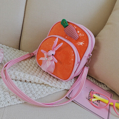 

Tailored School Bag Sequins Cute Rabbit Small Backpack Personality Girl Children Backpack