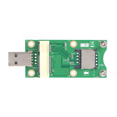 

Mini PCI-E to USB Adapter with SIM 8 Pin Card Slot for WWANLTE Module