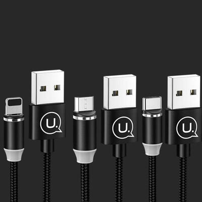 

Magnetic Cable Fast Charging And Syncing Cord For IPHONE Huawei HTC-Type-C
