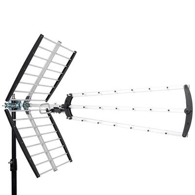 

Leadzm TA-451B 360 Rotation 470-860MHz 165dB Open Antenna Silver