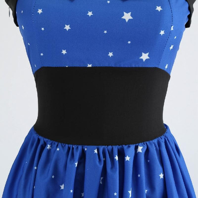 

Cross-border retro womens Christmas new autumn&winter high waist wrapped chest strapless Slim positioning large swing dress b
