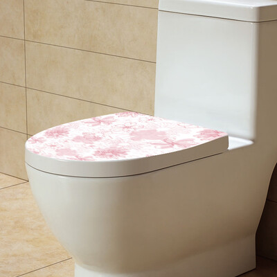 

〖Follure〗Toilet Seat Wall Sticker Removable Bathroom Wall Sticke