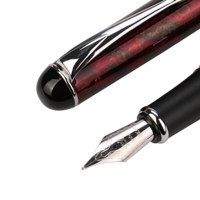 

Siaonvr Matte Frosted Deluxe Black JinHao X750 Fountain Pen 05mm Extra Fine Nib