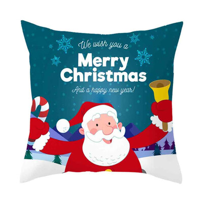 

Siaonvr Christmas Pillow Cover Decor Pillow Case Sofa Waist Throw Cushion Cover