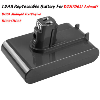 

〖Follure〗222V 2000mAh Li-ion Battery Replacement For Dyson DC31For DC31AnimalDC34DC35