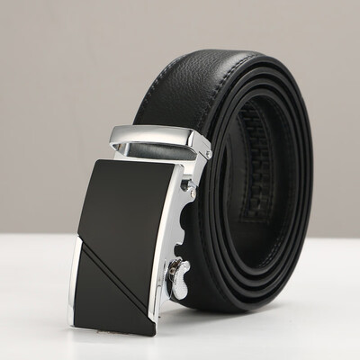

New Arrival Genuine Leather Belts For Men Automatic Male Belts high quality automatic buckle belts silver gold