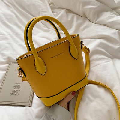 

Summer small bag female new 2019 tide Korean version of the wild single shoulder slung fashion simple casual portable bucket bag