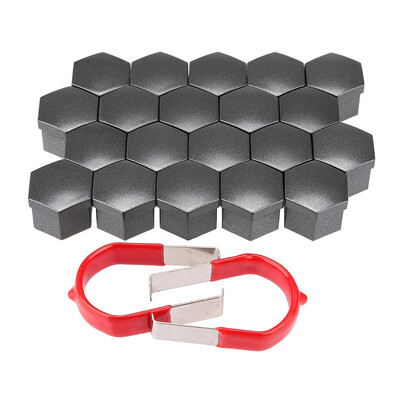 

Tailored 20 X 17MM Chrome Alloy Wheel Nuts Lugs Bolts Cap Covers Protector Plastic