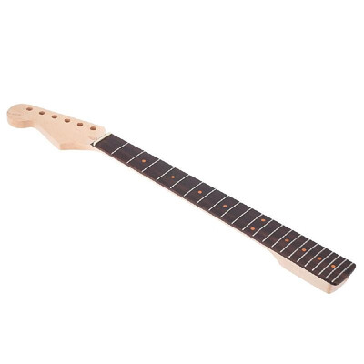 

22 Fret Electric Guitar Maple Neck Left-handed Rosewood Fingerboard for Strat Guitar Replacement