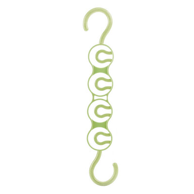 

Folding Multifunctional 4 Holes Hangers Hook To Anti-skid Clothes Organizer