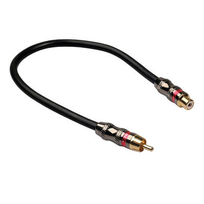 

03m 1ft RCA Male to Female Gold Plated Extension Cable Audio Video Cable
