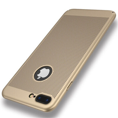 

Goowiiz Phone Case For Iphone 6 Plus6s Plus7 Plus8 Plus Full Protection Slim Hard PC Breathable Grid Back Cover