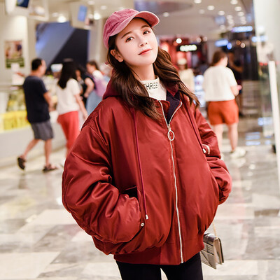

Roseonmyhand Women Solid Casual Thicker Winter Warm Jacket Short Overcoat
