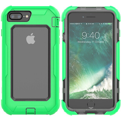 

MOONCASE Apple iPhone 66s Sliding Grieff Mobile Shell Series - Black Gray