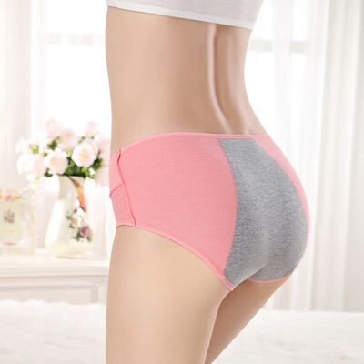 

Womens Menstruation Breathable Panties Knickers Briefs Lingerie Underpants