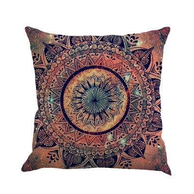 

JPGIF Geometry Painting Linen Cushion Cover Throw Pillow Case Sofa Home Decor A
