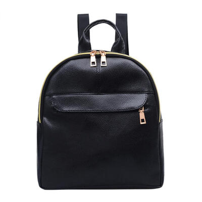 

Fashion Women PU Leather Bag Preppy Style Girl School Bags for Teenagers