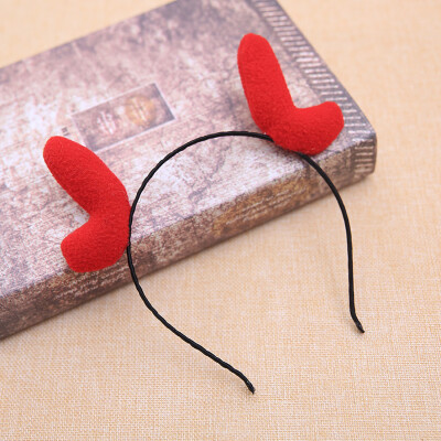 

〖Follure〗Hot Christmas Headband Santa Xmas Party Decor Double Hair Band Clasp Head Hoop