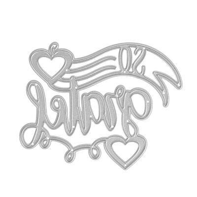 

Art Word Metal Embossing Cutting Dies Stencils DIY Scrapbooking Craft Decor