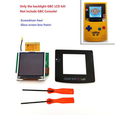 

High Light GBC Backlight Back Light LCD Screen Kit For GameBoy Color Console For GBC Console