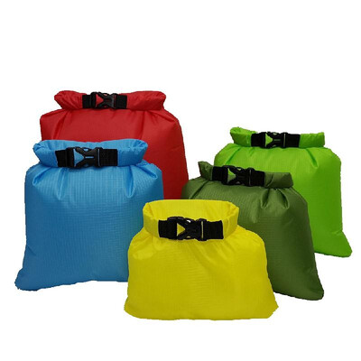 

5 Pcs Waterproof Bag Set Storage Dry Bag Set for Skating Camping Boating Sailing Surfing Fishing