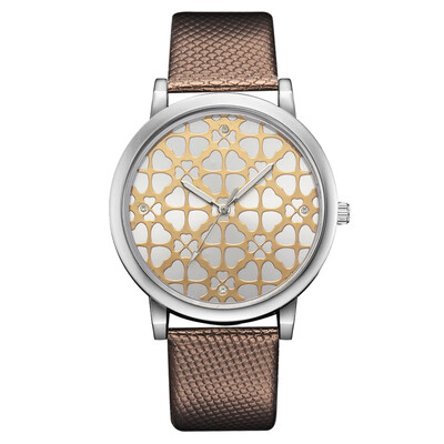 

Trendy alloy fashion watch ebay explosion models high quality PU leather business stone watch casual wild watches