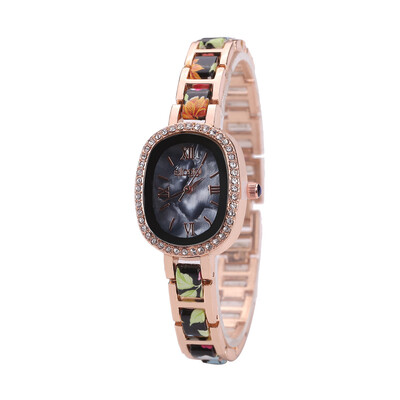 

Alloy bracelet bracelet watch female cloisonne personality Q